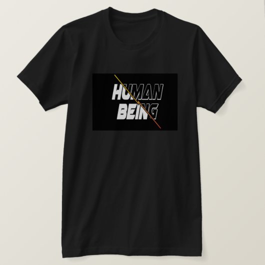 Conception de t-shirt Being Human (Design devant)