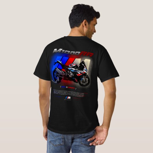 conception de T-Shirt BMW M1000rr (Dos entier)