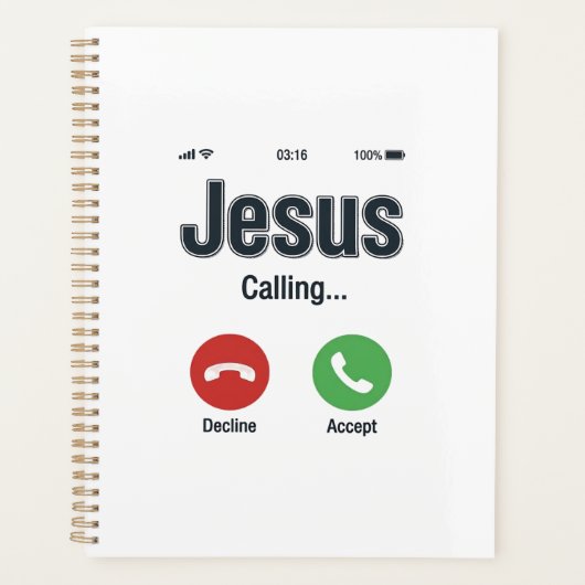 Conception de t-shirt chrétien Jésus appelant l'éc (Devant)