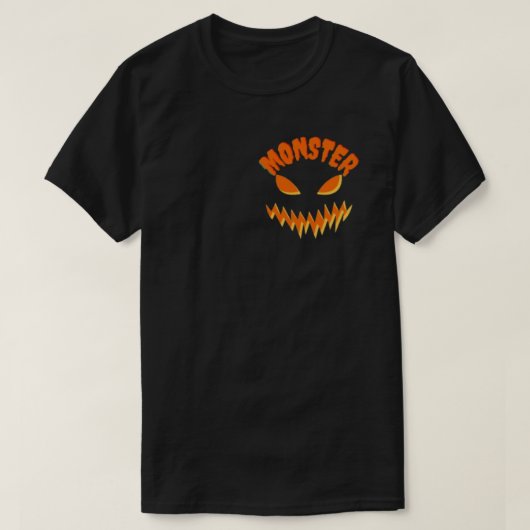 Conception de T-Shirt Cool Monster Crew (Design devant)