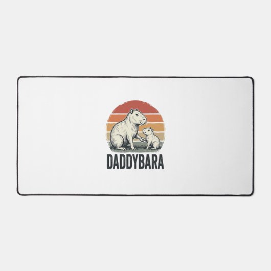 Conception de T-shirt Daddybara Capybara Vintage S (Recto)