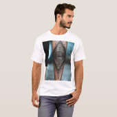 Conception de T-shirt d'art de tatouage d'empreint (Devant entier)