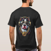Conception de T-shirt de chien loyal (Dos)