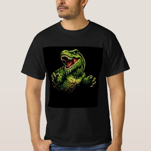 conception de T-shirt de dinosaure (Devant)
