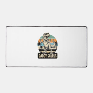 Conception de t-shirt de dinosaure rétro Daddy Sau