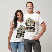 Conception de t-shirt de dinosaure rétro Papa Saur (Unisexe)