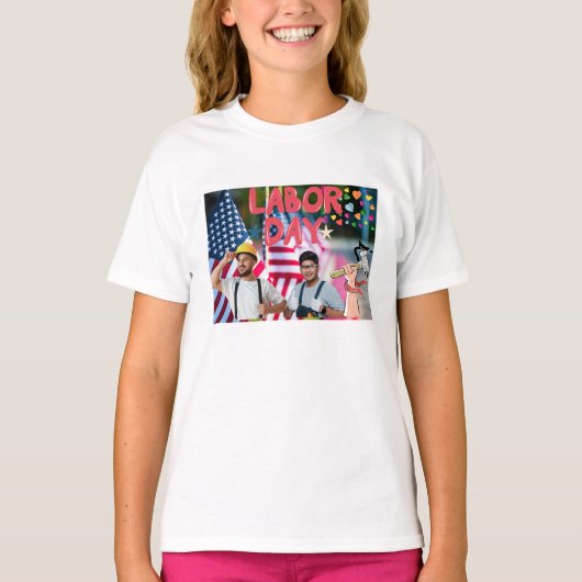 conception de T-shirt de fête du travail (Devant)