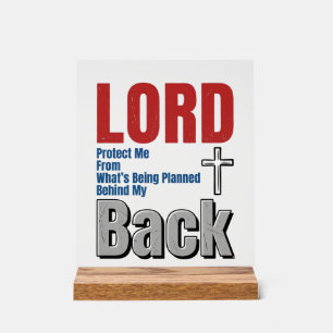 Conception de t-shirt de foi chrétienne Lord Prote