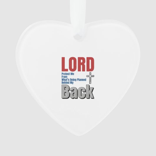 Conception de t-shirt de foi chrétienne Lord Prote (devant)