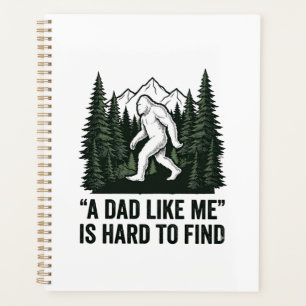 Conception de T-shirt de forêt vintage de papa Big