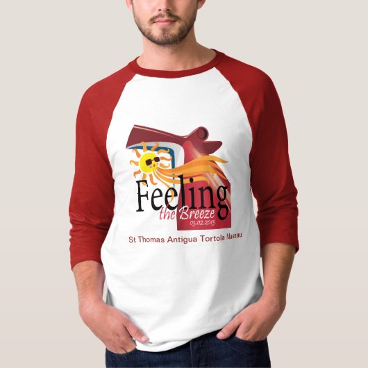 Conception de T-shirt de groupe de brise (Devant)