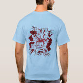 Conception de T-Shirt de jeu de football (Dos)