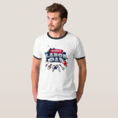 conception de T-shirt de journée du travail heureu (Devant entier)