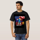 Conception de T-shirt de journée heureuse de trava (Devant entier)
