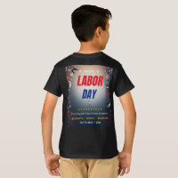conception de T-shirt de la fête du travail