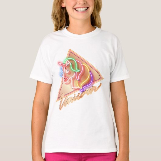 conception de T-shirt de licorne (Devant)