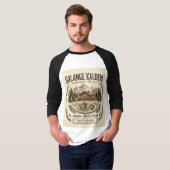 Conception de T-Shirt de Menu de Restaurant Solang (Devant entier)