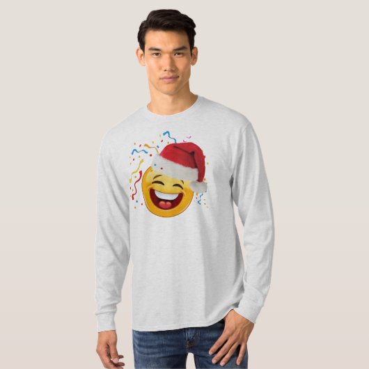 conception de T-shirt de Noël heureux de partie (Devant entier)