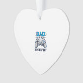 Conception de t-shirt de papa du garçon d'annivers (devant)