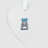Conception de t-shirt de papa du garçon d'annivers (devant)