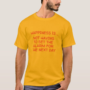 conception de t-shirt de retraite drôle de bonheur