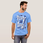 Conception de T-Shirt de Typographie Amusante « Pl (Devant entier)