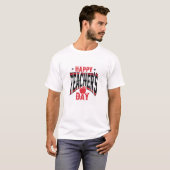 Conception de T-Shirt de typographie pour la Journ (Devant entier)