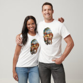 Conception de T-Shirt de vin de table de café pari (Unisexe)