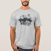 Conception de T-shirt des Soldats de Buffalo Bleu (Devant)