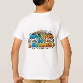 conception de t-shirt d'été cool pour garçons (Dos)
