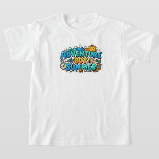 conception de t-shirt d'été cool pour garçons