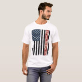 Conception de T-shirt Drapeau de Conducteur de Bus (Devant entier)