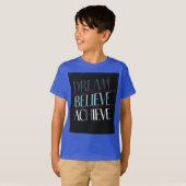 conception de t-shirt DREAM (Devant entier)