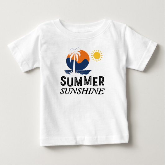 Conception de T-Shirt en Jersey Fin pour Bébé Sole (Devant)