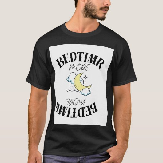 CONCEPTION DE T-SHIRT EN MODE DE LIT (Devant)