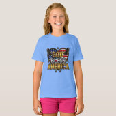 Conception de T-shirt esprit américain bénie avec (Devant entier)