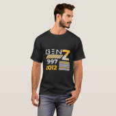 Conception de T-Shirt Graphique Génération Z 1997 (Devant entier)