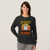 Conception de T-shirt Halloween Fantôme Vintage Sp (Devant entier)