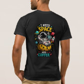 Conception de T-Shirt Humour Spatial Amateur de Ca (Dos)