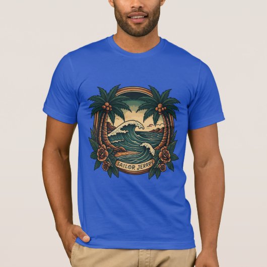 Conception de T-Shirt inspirée du navigateur Jerry (Devant)