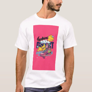 conception de t-shirt jeune, moderne et dynamique