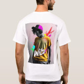 conception de t-shirt jeune, moderne et dynamique (Dos)