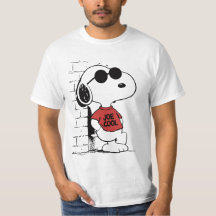 Conception de T-Shirt Joe Cool Snoopy | Dessin Ani