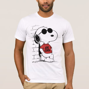 Conception de T-Shirt Joe Cool Snoopy Dessin Ani