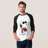 Conception de T-Shirt Joe Cool Snoopy | Dessin Ani (Devant entier)