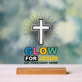 Conception de t-shirt lumière de croix chrétienne (Neutre)