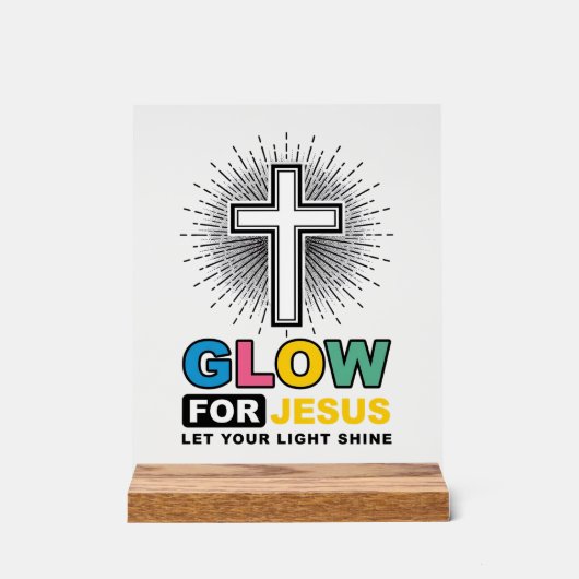 Conception de t-shirt lumière de croix chrétienne (Recto)