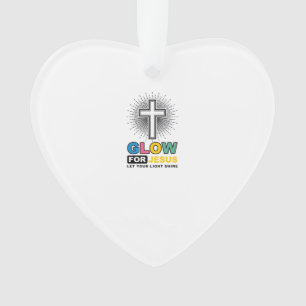 Conception de t-shirt lumineux de croix chrétienne