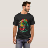 Conception de T-shirt Mosaïque Colorée Afrique (Devant entier)