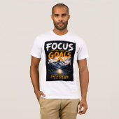 Conception de T-Shirt Motivationnel 'Se Concentrer (Devant entier)